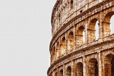 Colosseum rome italy ancient Photo