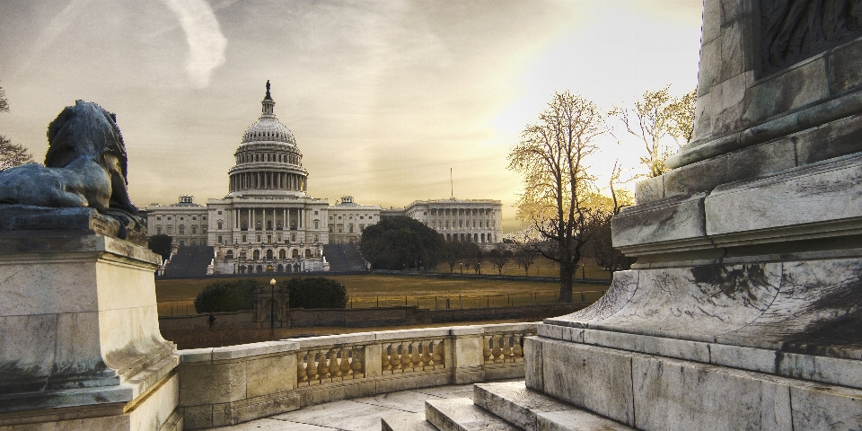 Capitol usa washington dc sunrise