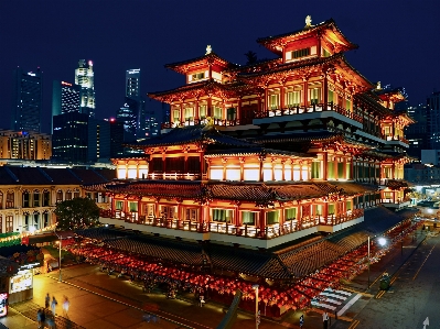 Buddha tooth relic temple singapore chinatown buddhism Photo