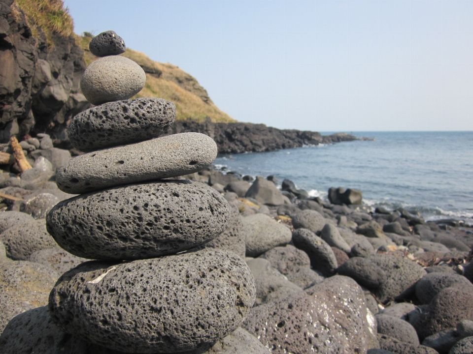 Ilha jeju
 udo
 granito
 torre de pedra
