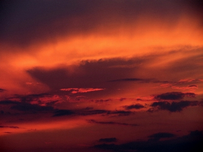 Sunset wolkenspiel clouds sky Photo