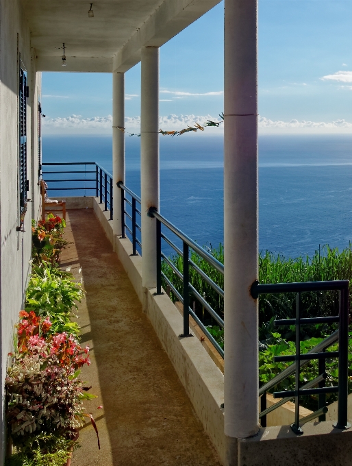 Vacation ocean walkway sea