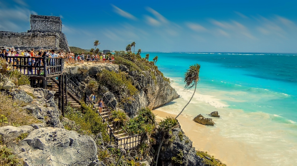 Plage paysage mer côte