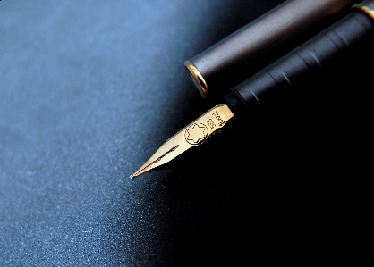 Pen black fountain writing implement Photo