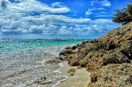 Beach landscape sea coast Photo