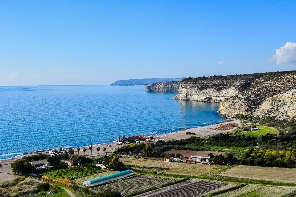 Playa paisaje mar costa