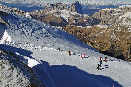 Mountain snow cold winter Photo