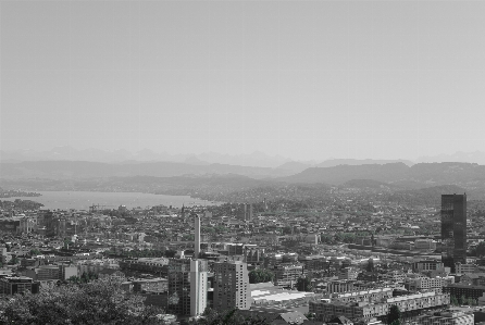 Foto Paisagem árvore horizonte nuvem