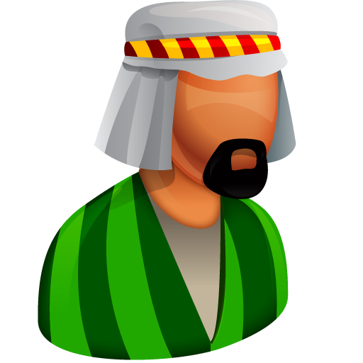 Sheikh, person, avatar, head