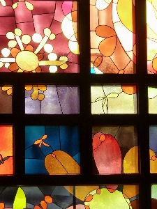 Fenster glas italien kirche Foto