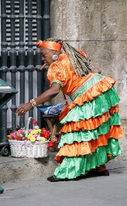 Photo Femme des loisirs carnaval cuba