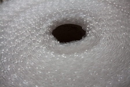 Water texture plastic circle Photo