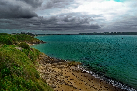 Beach landscape sea coast Photo