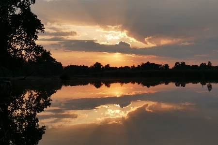 Landscape tree water nature Photo