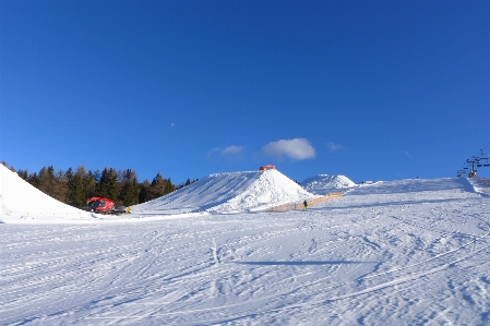 Landscape mountain snow winter Photo