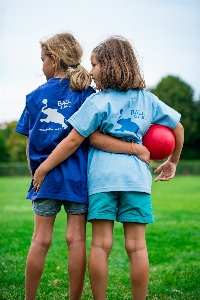 Grass girl sport play Photo