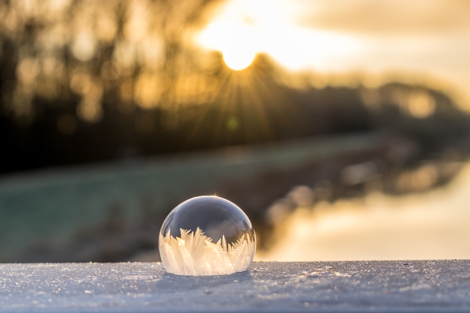 Landscape water nature cold