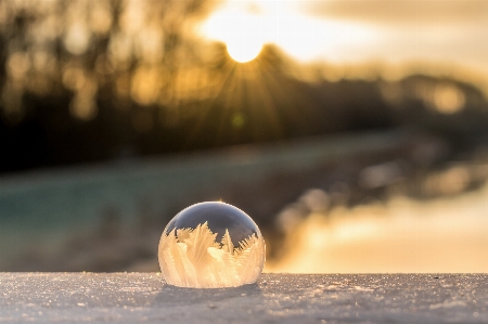 Landscape water cold winter Photo