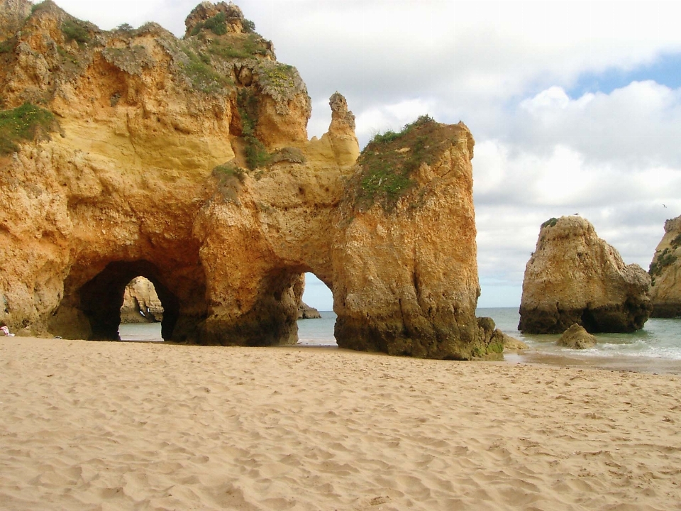 Beach landscape sea coast