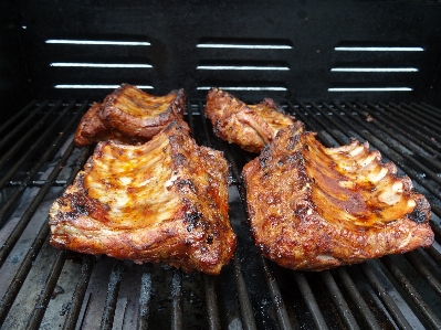 Summer dish cooking bbq Photo