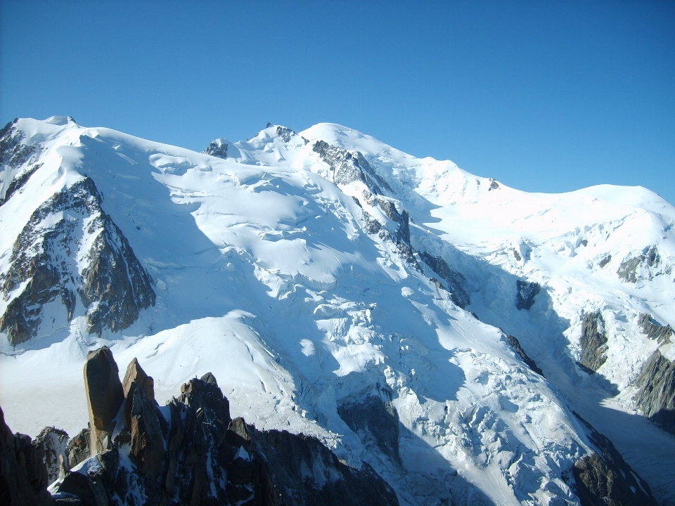 Paisagem montanha neve inverno