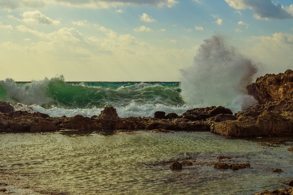 Spiaggia paesaggio mare costa