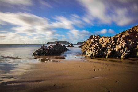 Beach landscape sea coast Photo