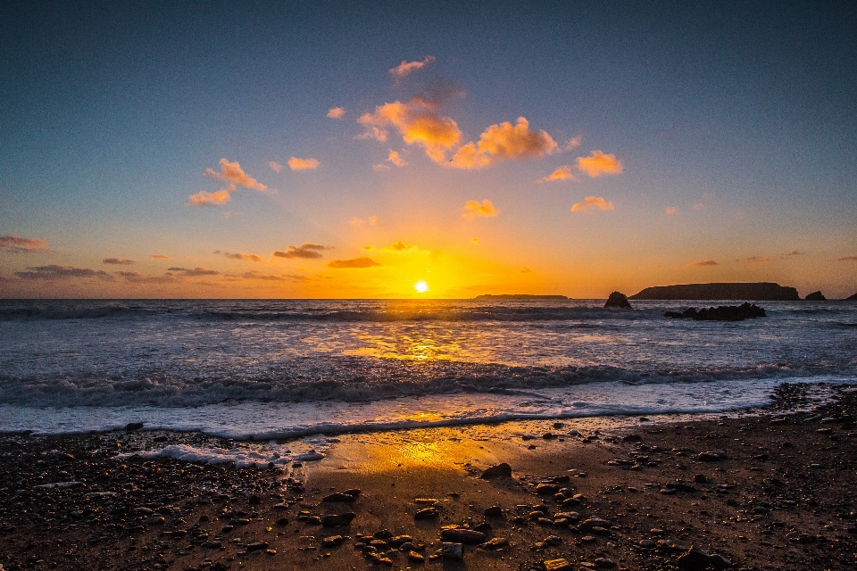 Praia mar costa água