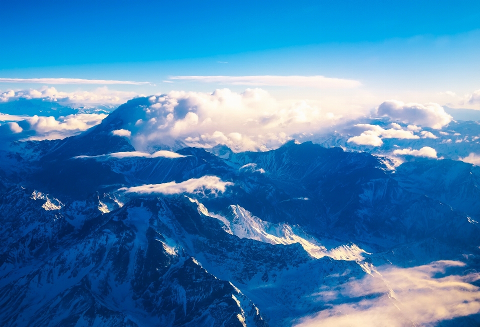 Landscape nature horizon mountain