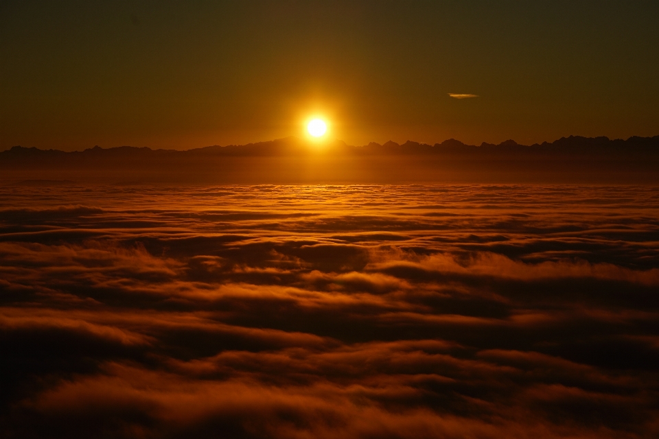 Landscape sea nature horizon