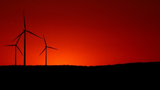 Horizon silhouette sky sunrise Photo