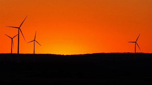 Landscape horizon sky sunrise Photo