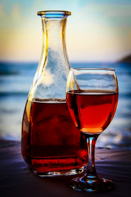 Sea water liquid wine