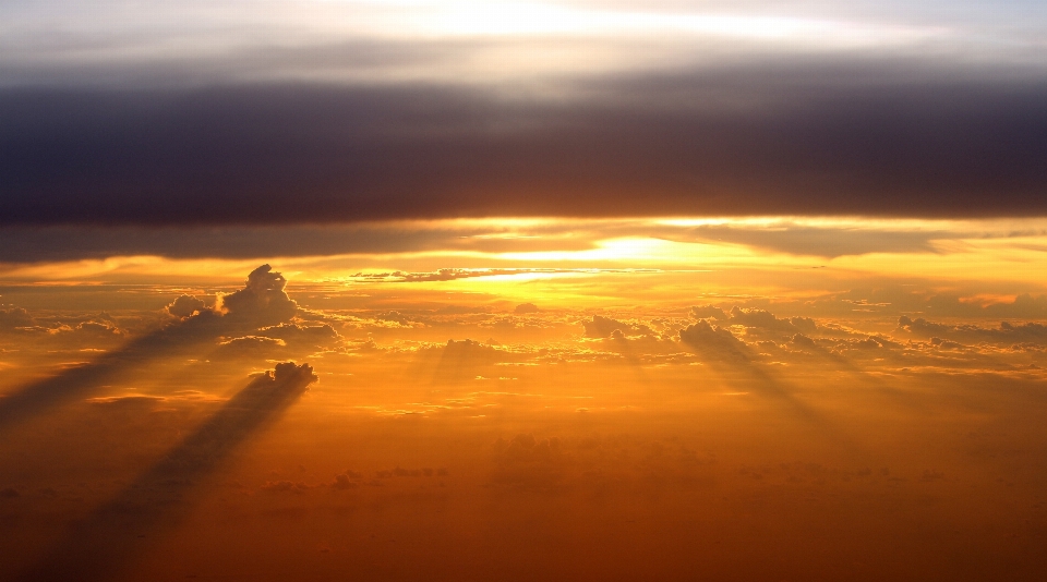 風景 地平線 クラウド 空