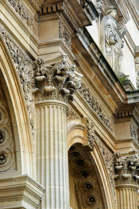 Tree architecture structure window