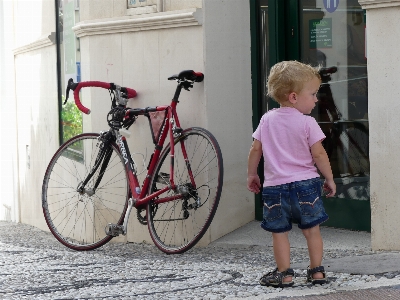 Road street wheel boy Photo