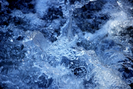 水 自然 雪 寒い 写真