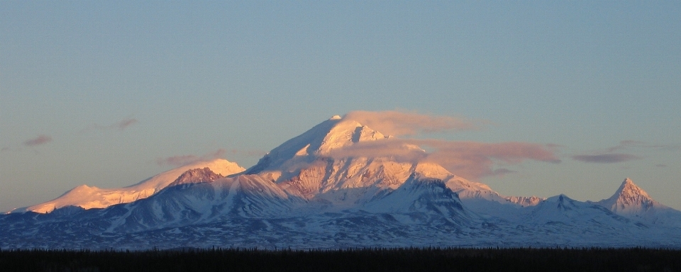 Paisaje naturaleza montaña nieve