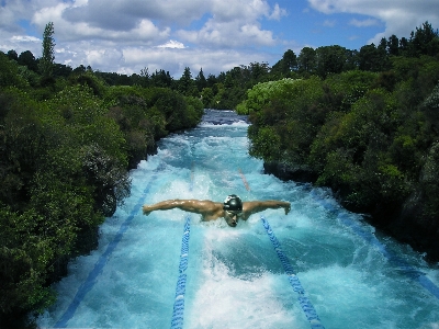 Man beach water nature Photo