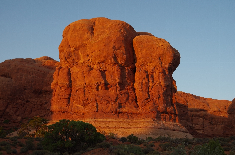 景观 rock 日落 谷