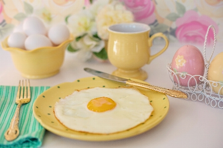 Morning dish meal food Photo