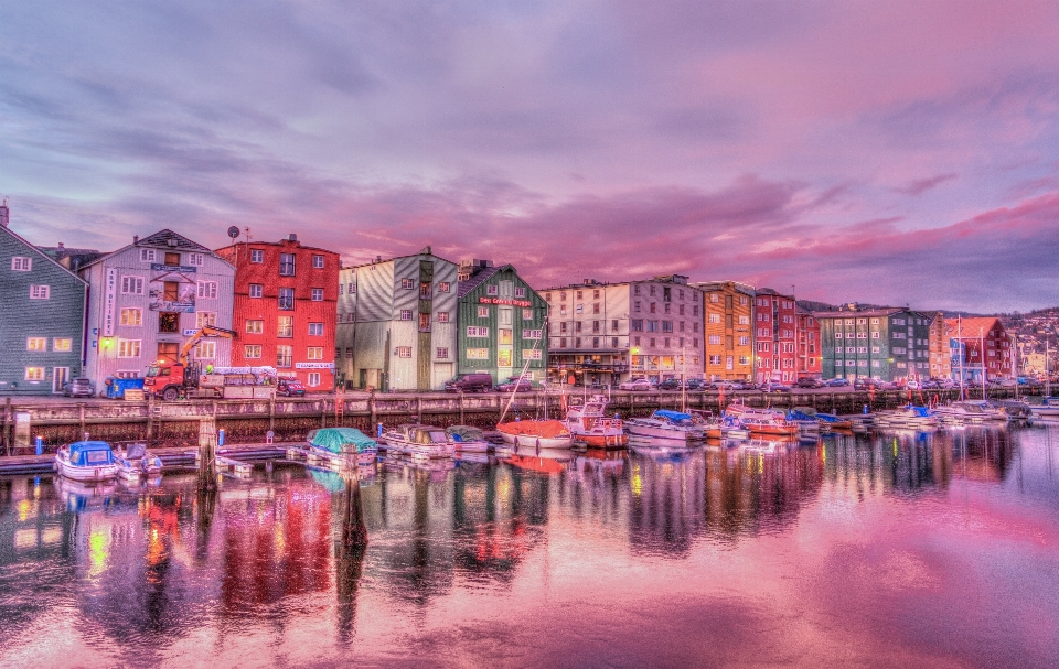 Wasser dock die architektur himmel