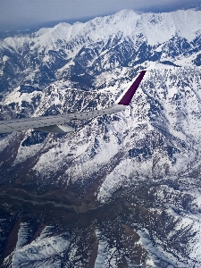 山 雪 冬 羽 写真