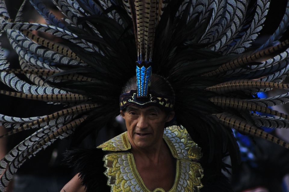 Carnaval azteca festival méxico