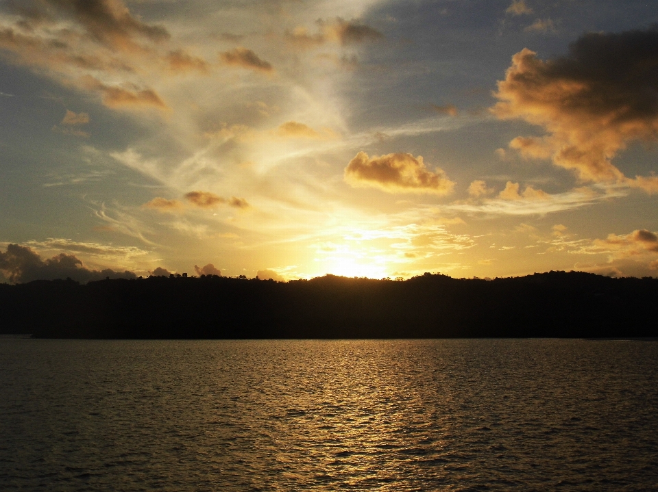 Lanskap laut air alam