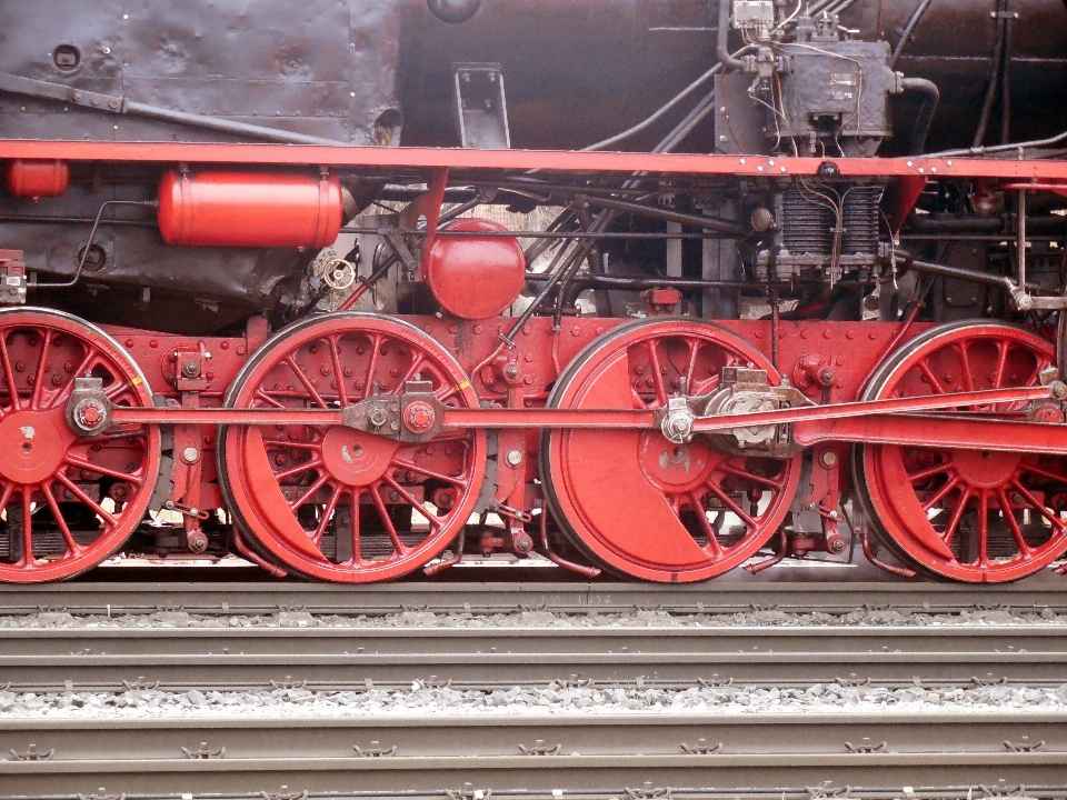 Railway wheel retro rail