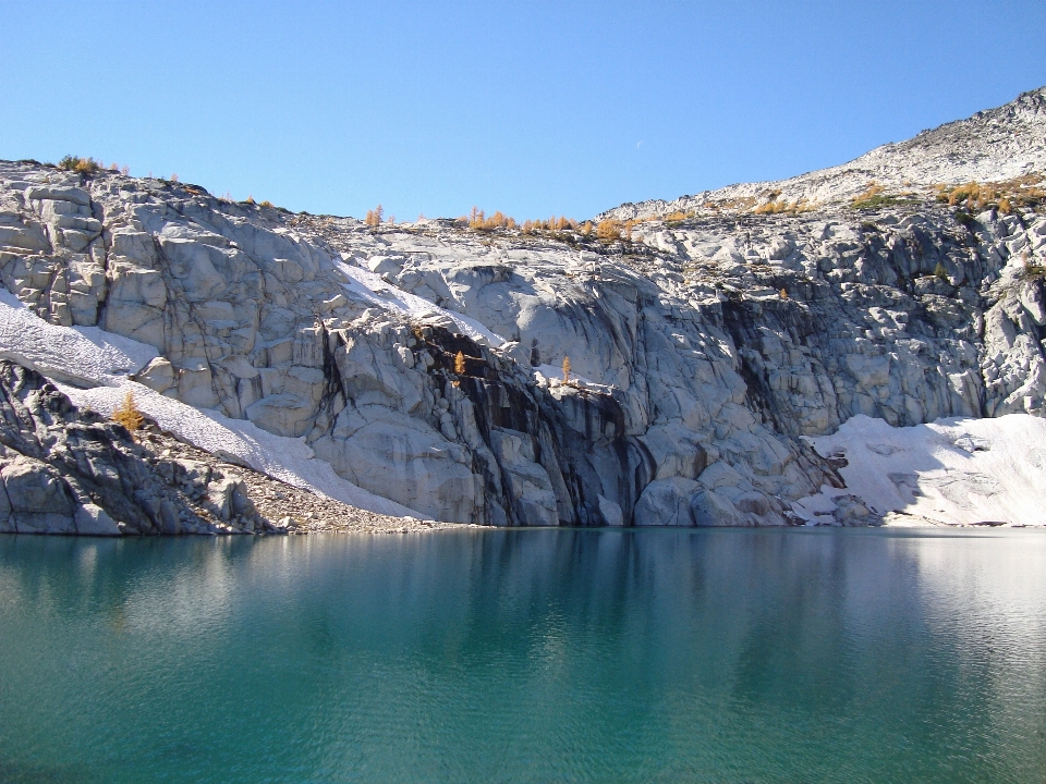 Berg schnee wandern
 see