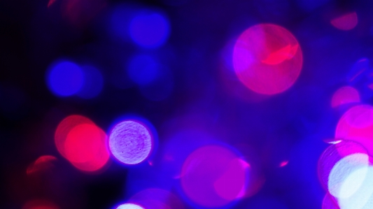 Light bokeh blur purple Photo