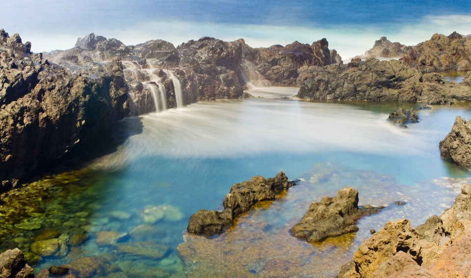 Pantai lanskap laut air