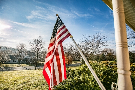 Foto Vento bandiera usa america